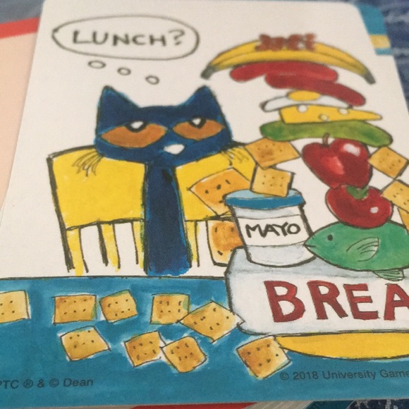 Pete is Cat brand Build a Lunch Card Game - Picture 3 of 3